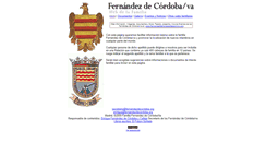 Desktop Screenshot of fernandezdecordoba.org