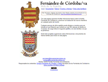 Tablet Screenshot of fernandezdecordoba.org